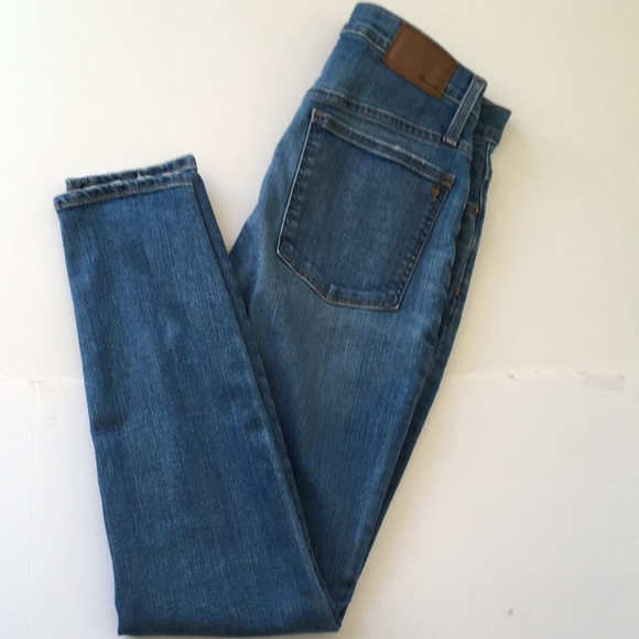MADEWELL 11” high-rise skinny jeans size 27 - Picture 4 of 8